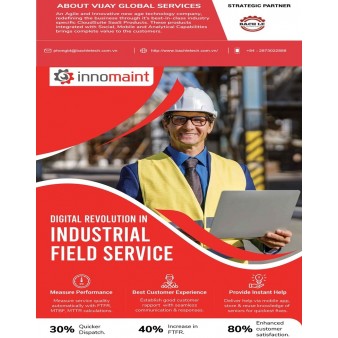 Giải pháp số hóa hệ thống quản lý dịch vụ bảo trì kỹ thuật IoT